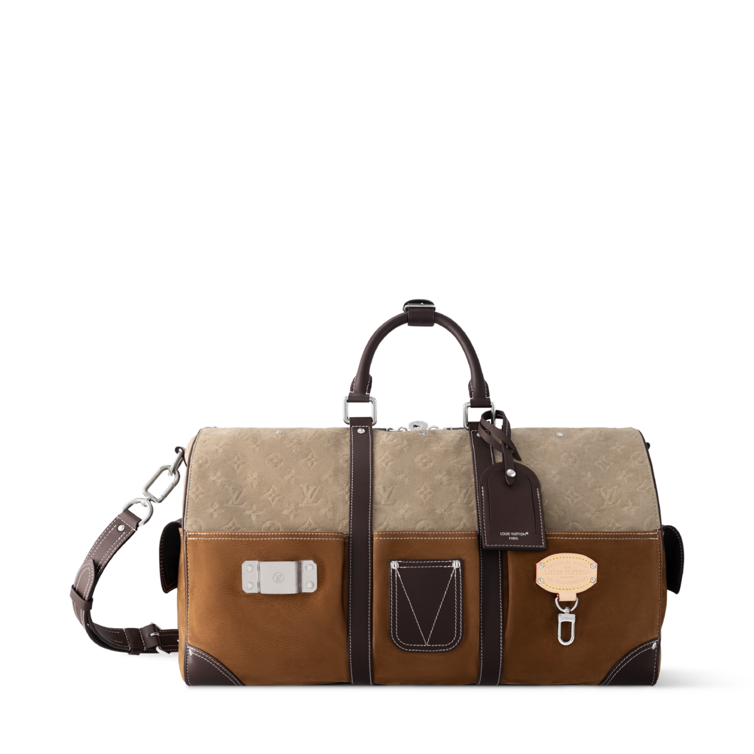 Keepall Bandoulière 50 Autres Cuirs Monogram - Travel Bags | LOUIS